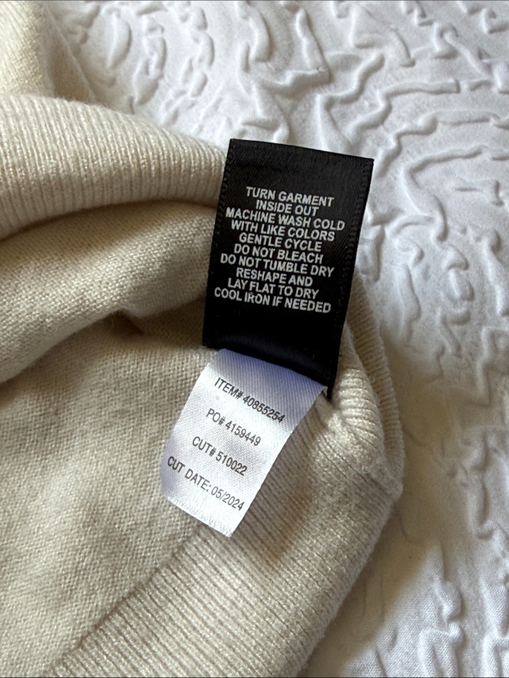 torrid Cream Short-Sleeve Turtleneck Sweater - Picture 7 of 8